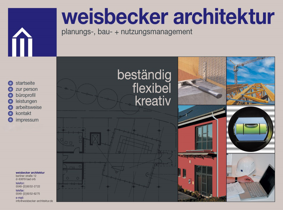 Weisbecker Architektur - Startseite